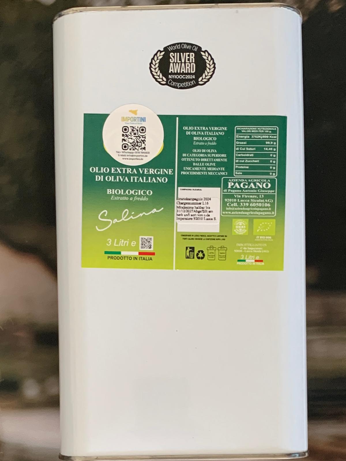 Bio-Olivenöl Extra Vergine