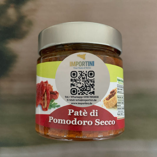 Patè di pomodoro secco - Pâté aus getrockneten Tomaten